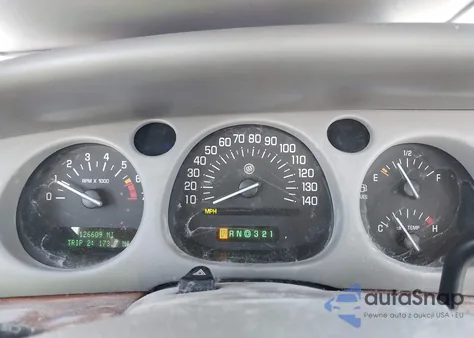 2002 Buick Lesabre Custom z USA, uszkodzony, nr VIN 1G4HP54K524154959